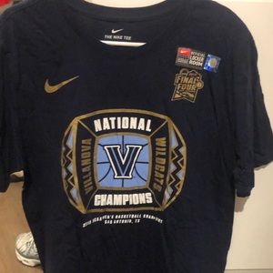 Villanova Wildcats Basketball Shirt 2018 National Champions Brand New Nike